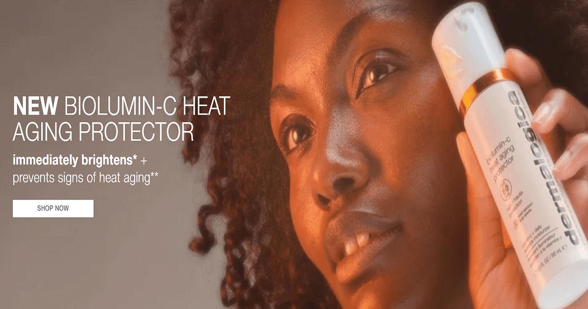 Dermalogica's NEW BioLumin-C Heat Aging Protector SPF 50 Is A Must!