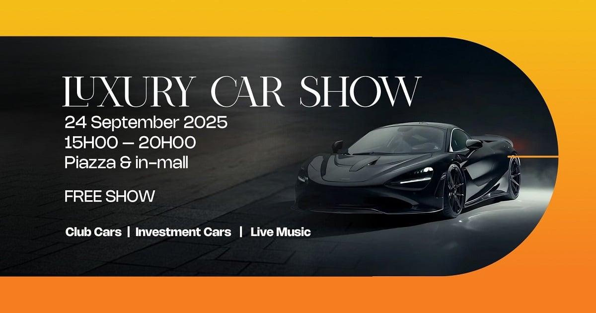 Experience Design Quarter's Luxury Car Show