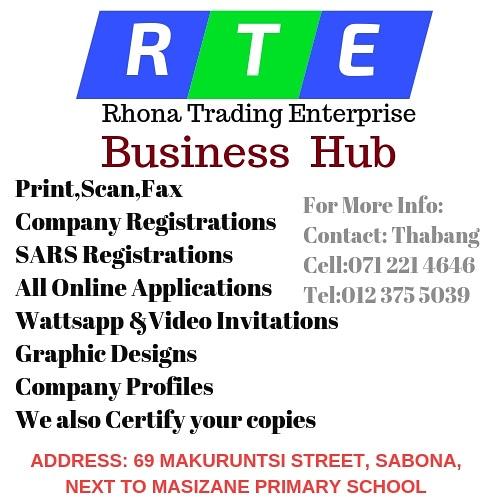 Rhona Trading Enterprise (RTE Business Cafe)