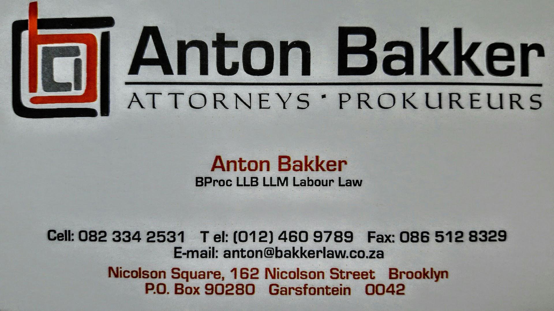 Anton Bakker Inc