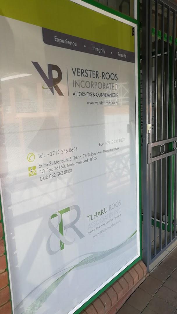 Verster-Roos Incorporated Attorneys