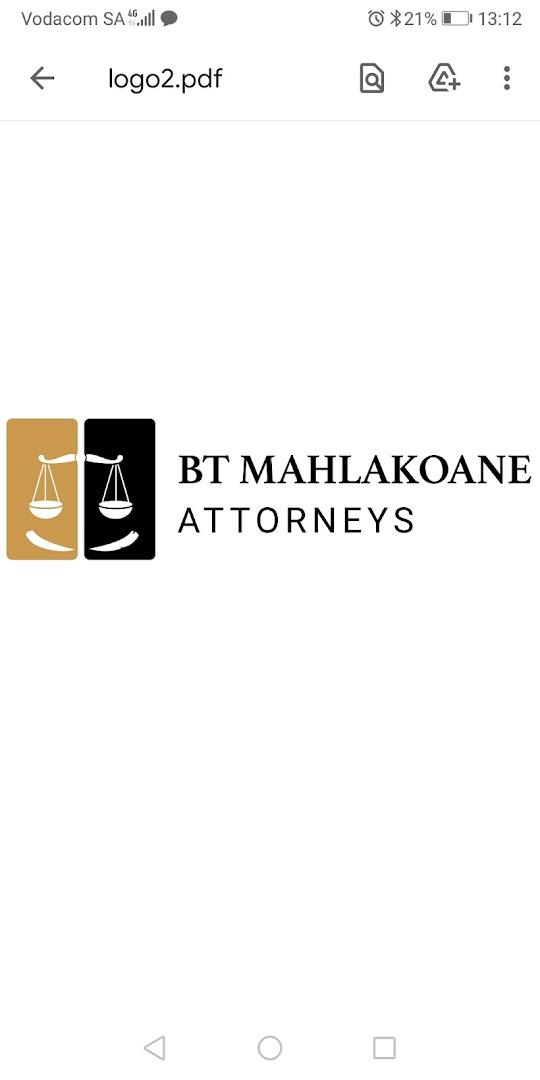 BT Mahlakoane Attorneys