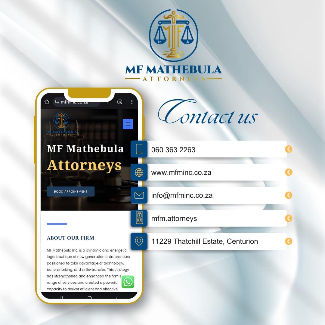 MF MATHEBULA ATTORNEYS INC