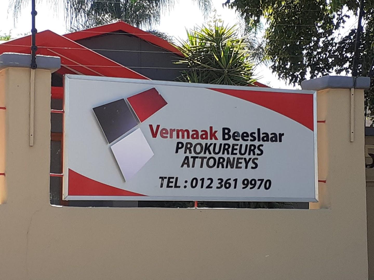 Vermaak Beeslaar Prokureurs Attorneys