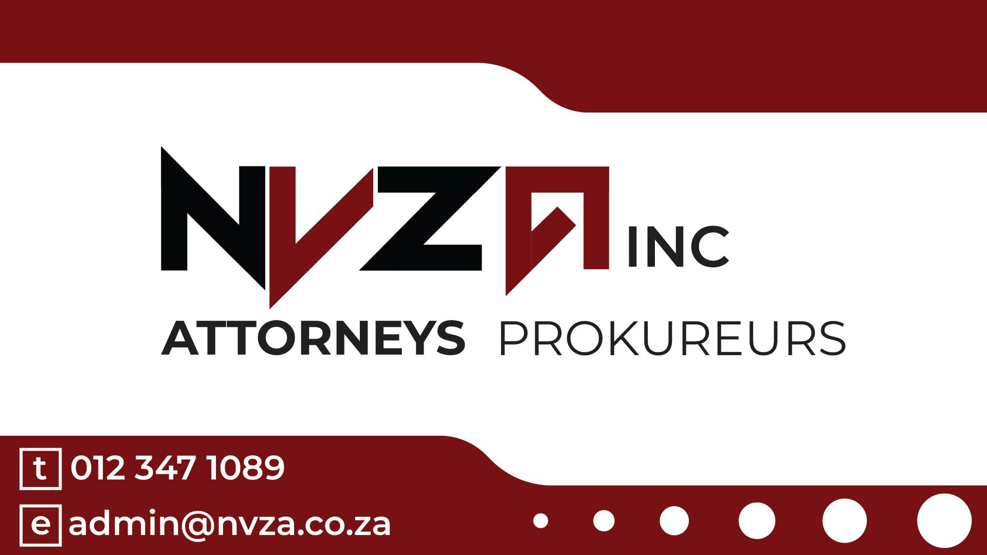 NVZA Inc. Attorneys