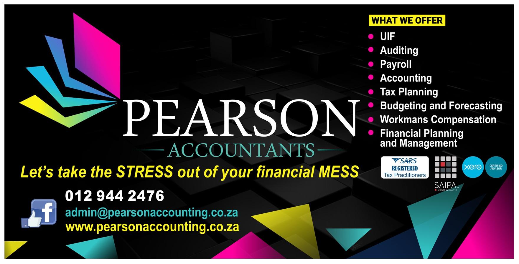 Pearson Accountants.