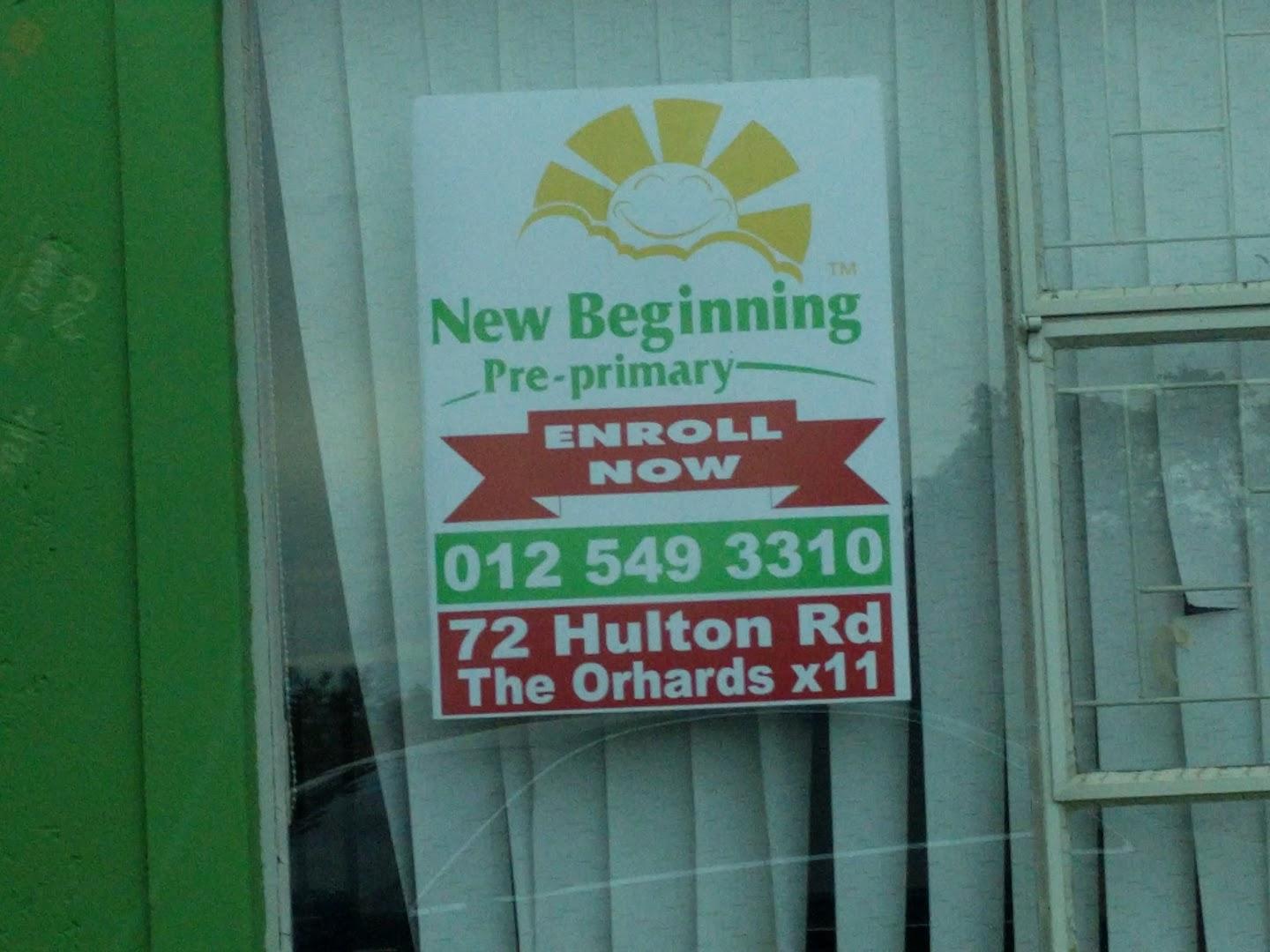 New Beginning Pre-primary Hulton
