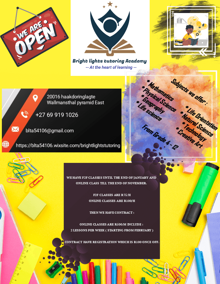 Bright light tutoring academy