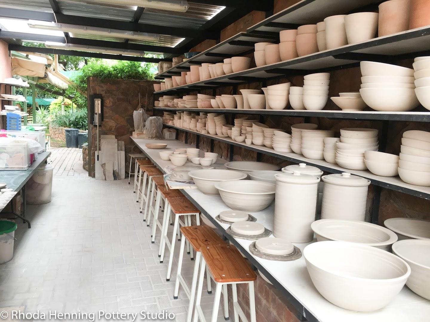Rhoda &amp; Madeleine Henning's Pottery Studio