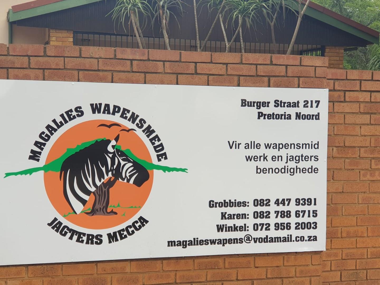 MAGALIES WAPENSMEDE EN JAGTERS MECCA