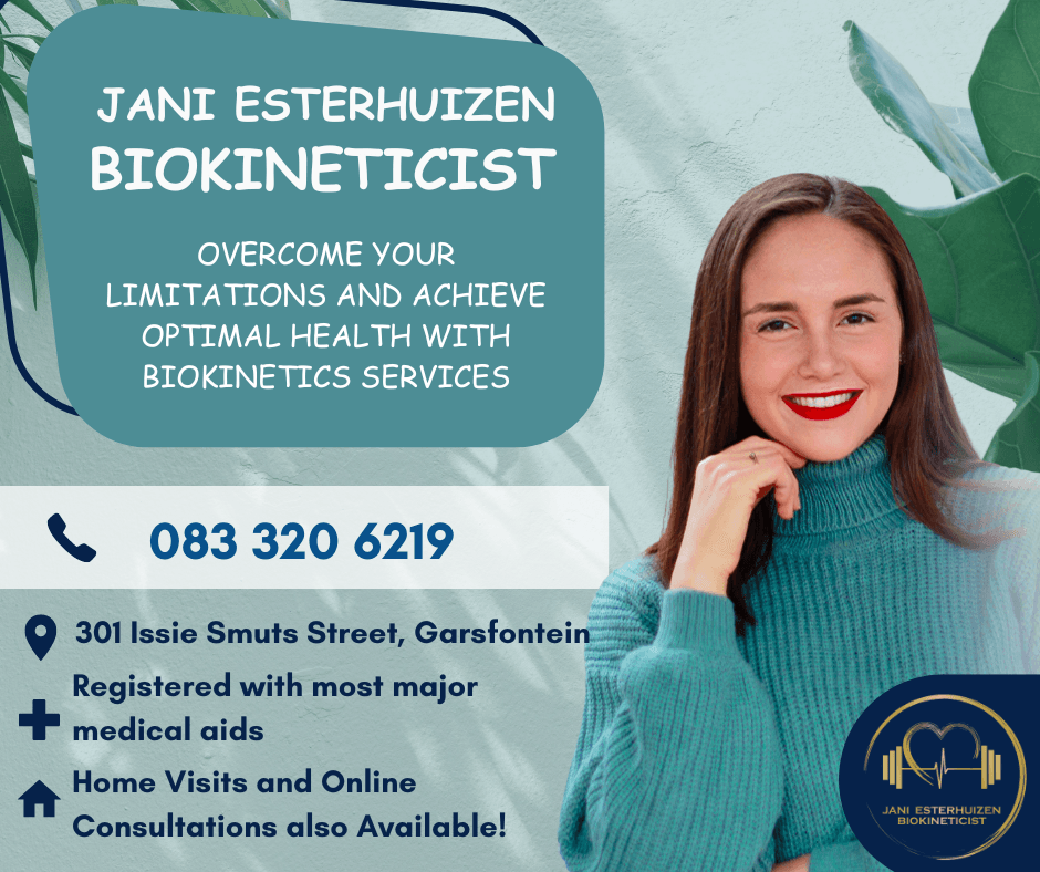 Jani Esterhuizen Biokineticist