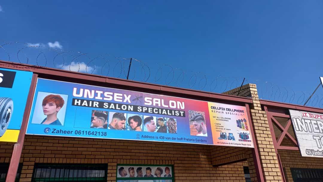 UNISEX HAIR SALON SPECIALIST &amp; CELLPHONE REPAIR/ACCESSORIES