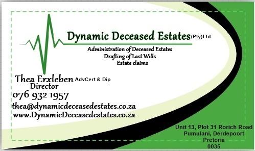 Dynamic Deceased Estates