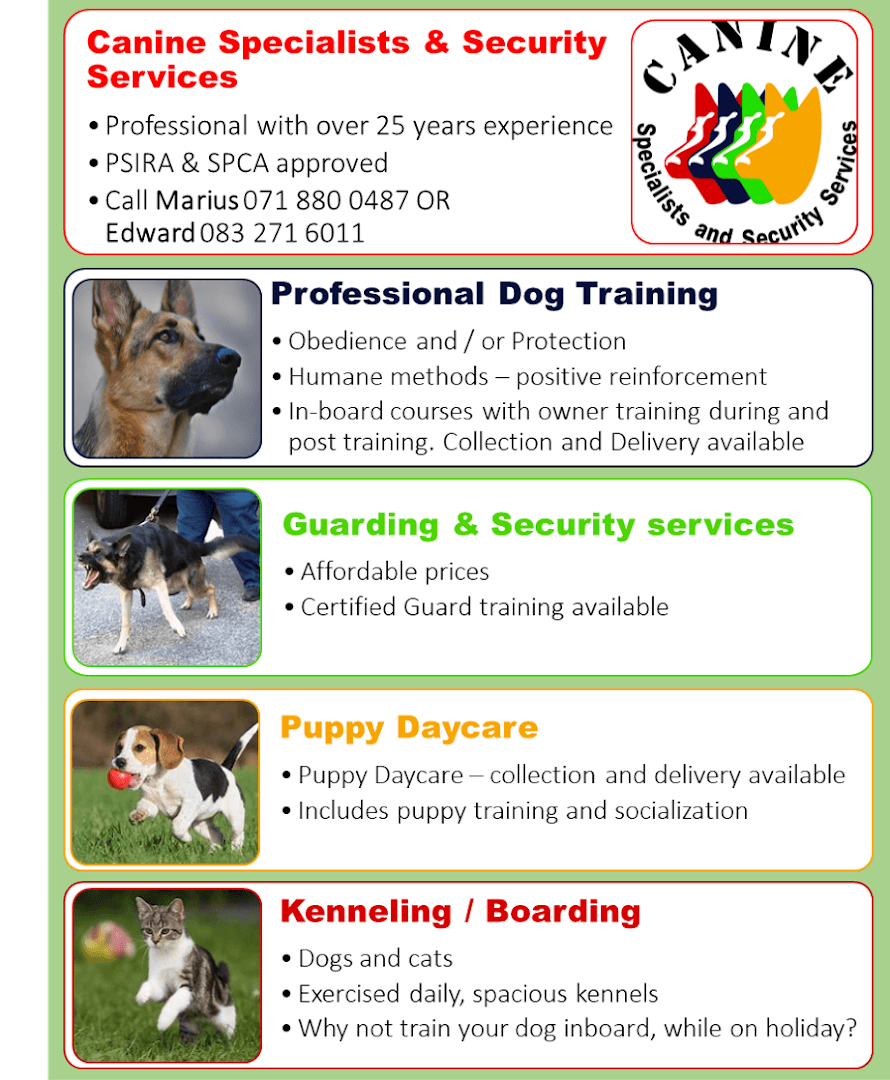Canine Specialists &amp; Dog Training