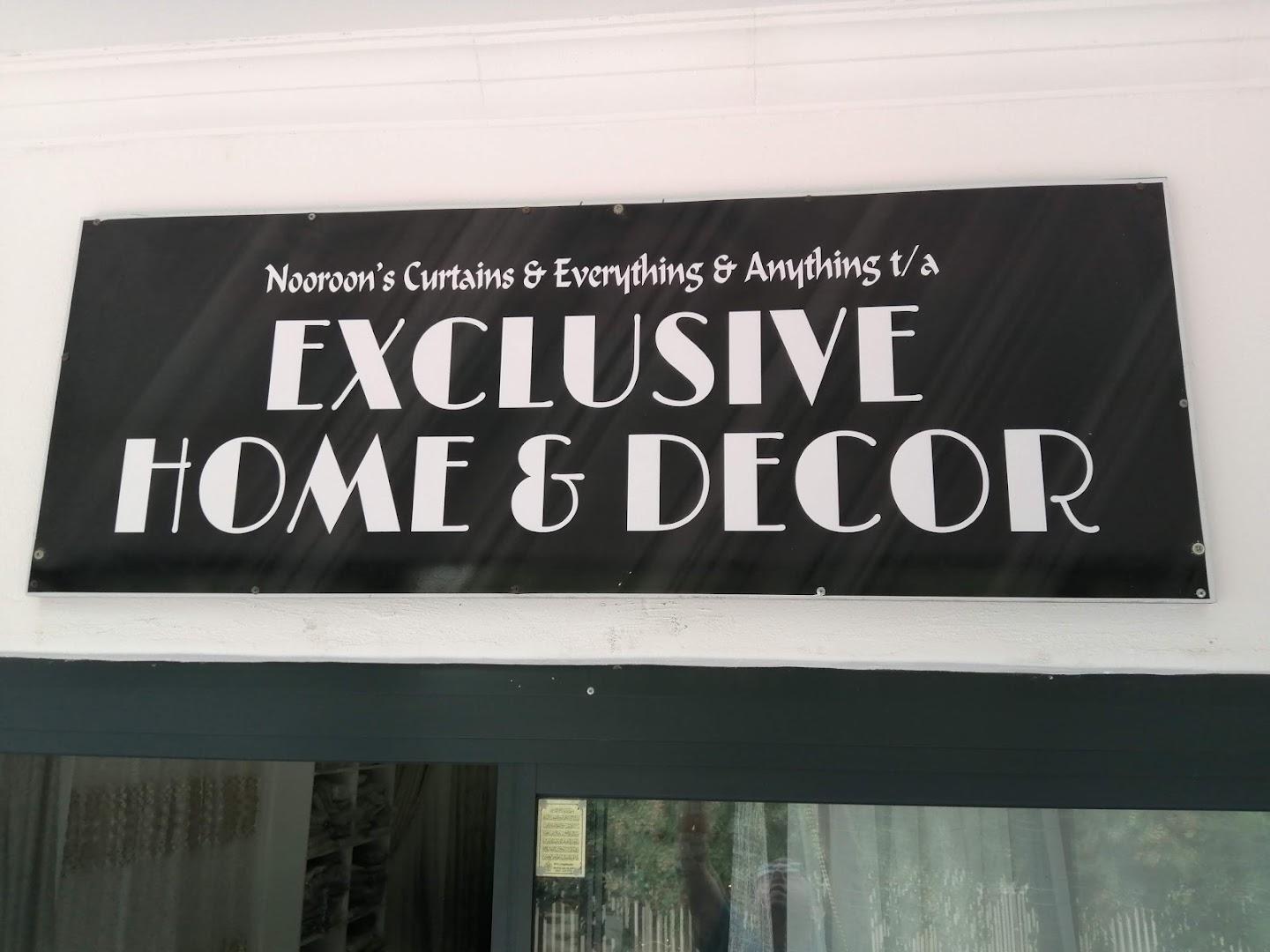 Exclusive Home and Decor