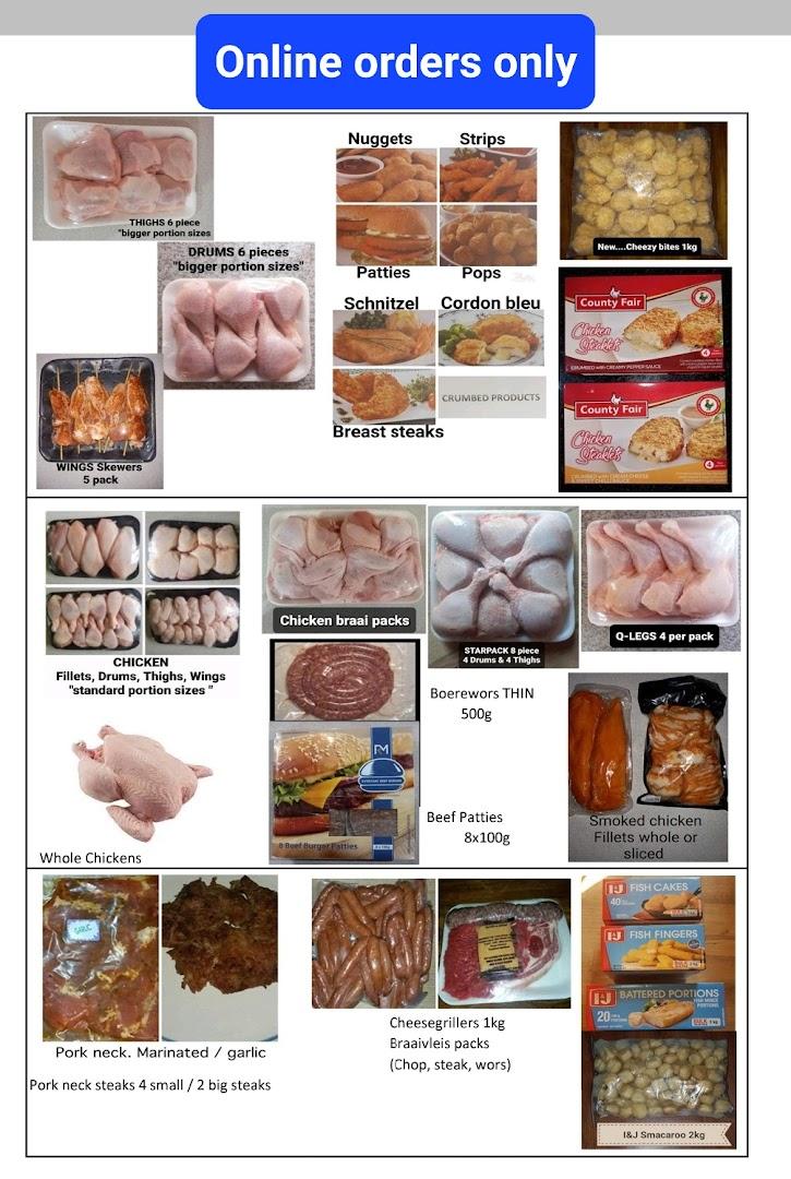 Chicken factory shop Pretoria-online business