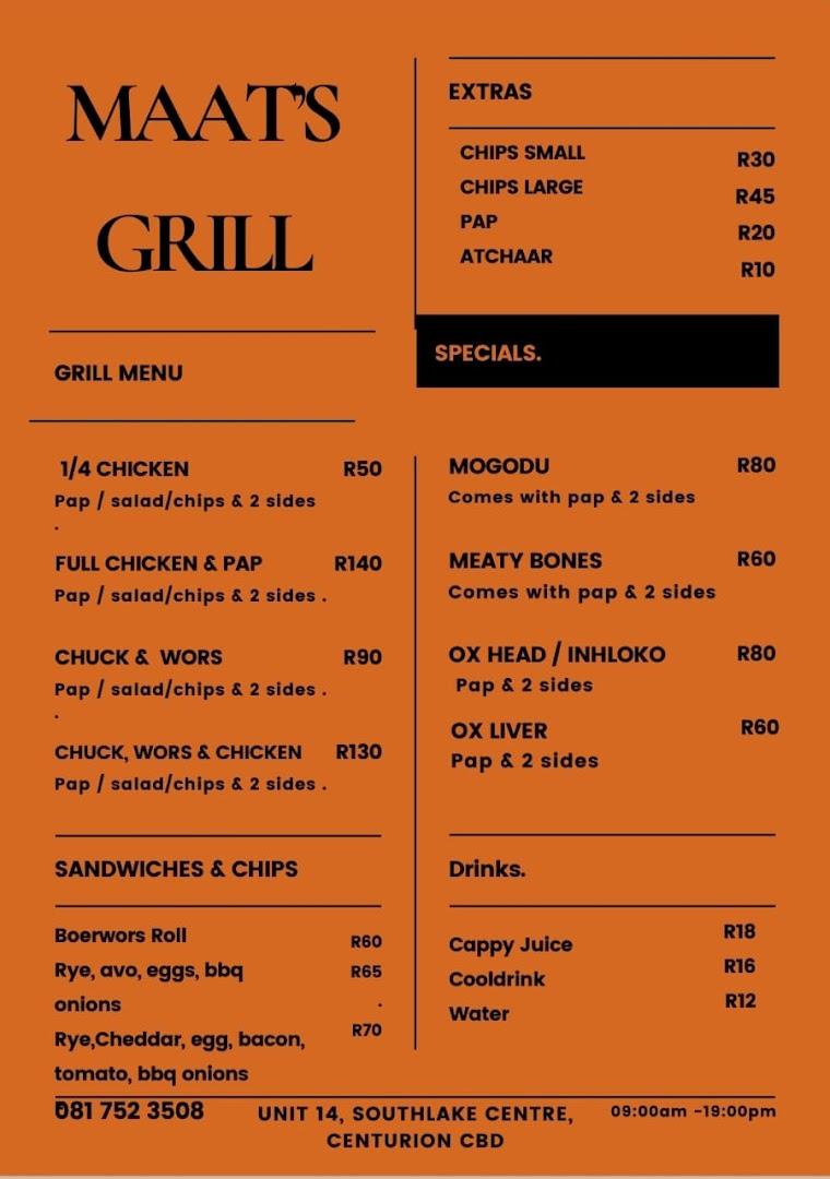 Maat's Grill