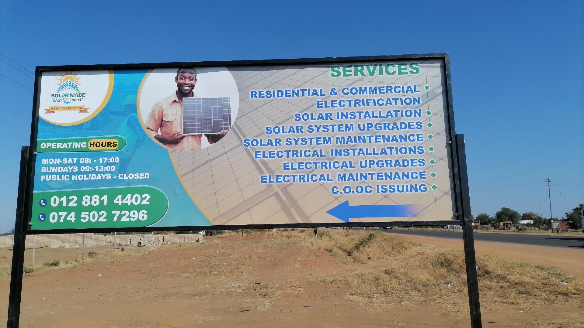 Solar made easy SA Trading