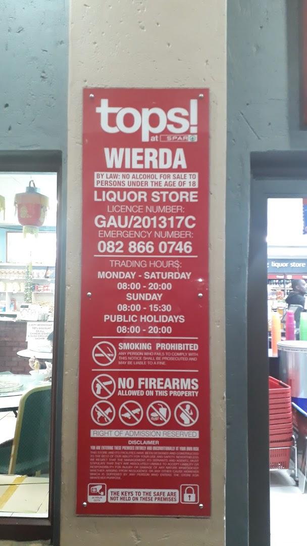 TOPS at SPAR Wierda