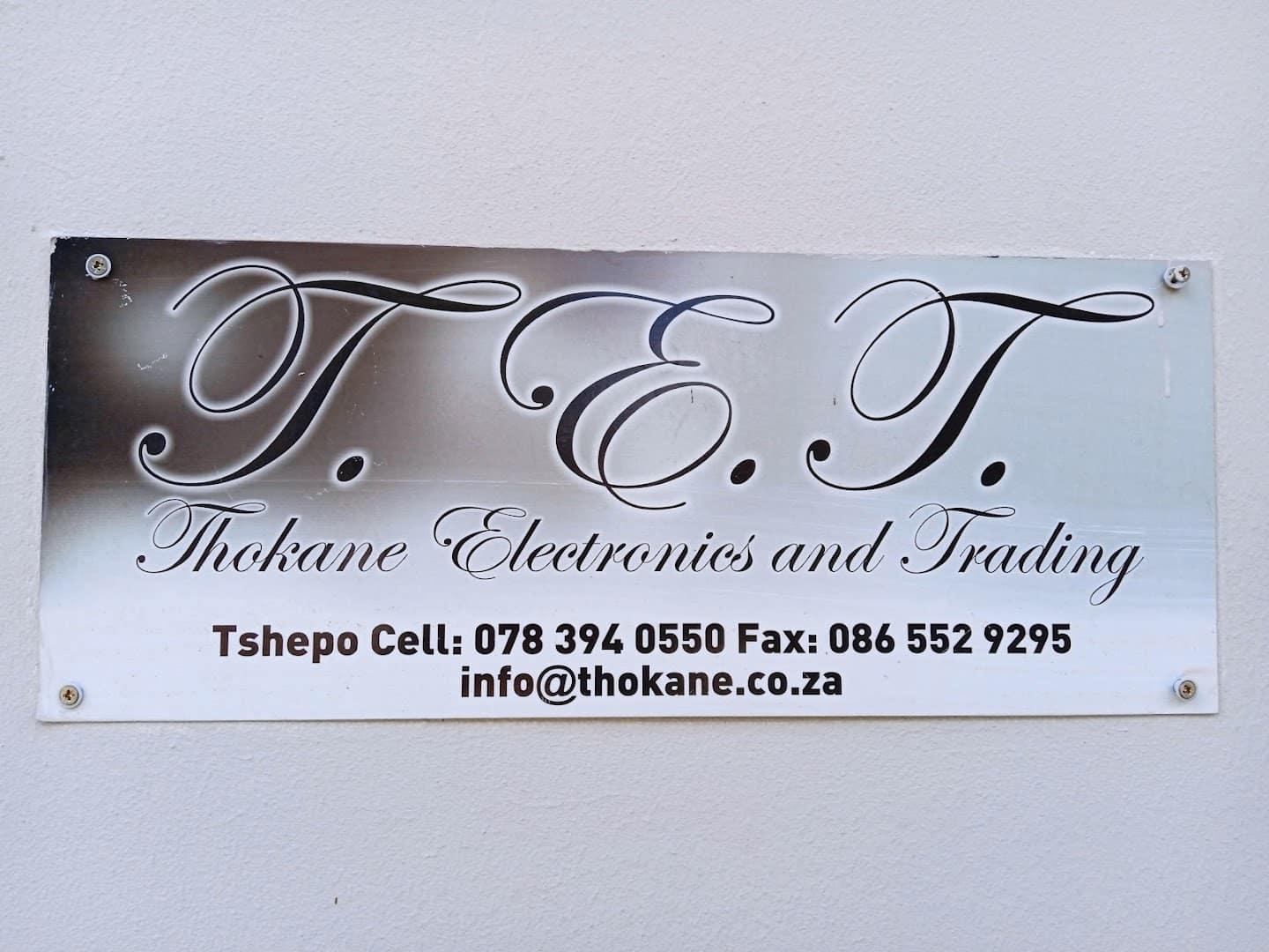 Thokane Electronics And Trading