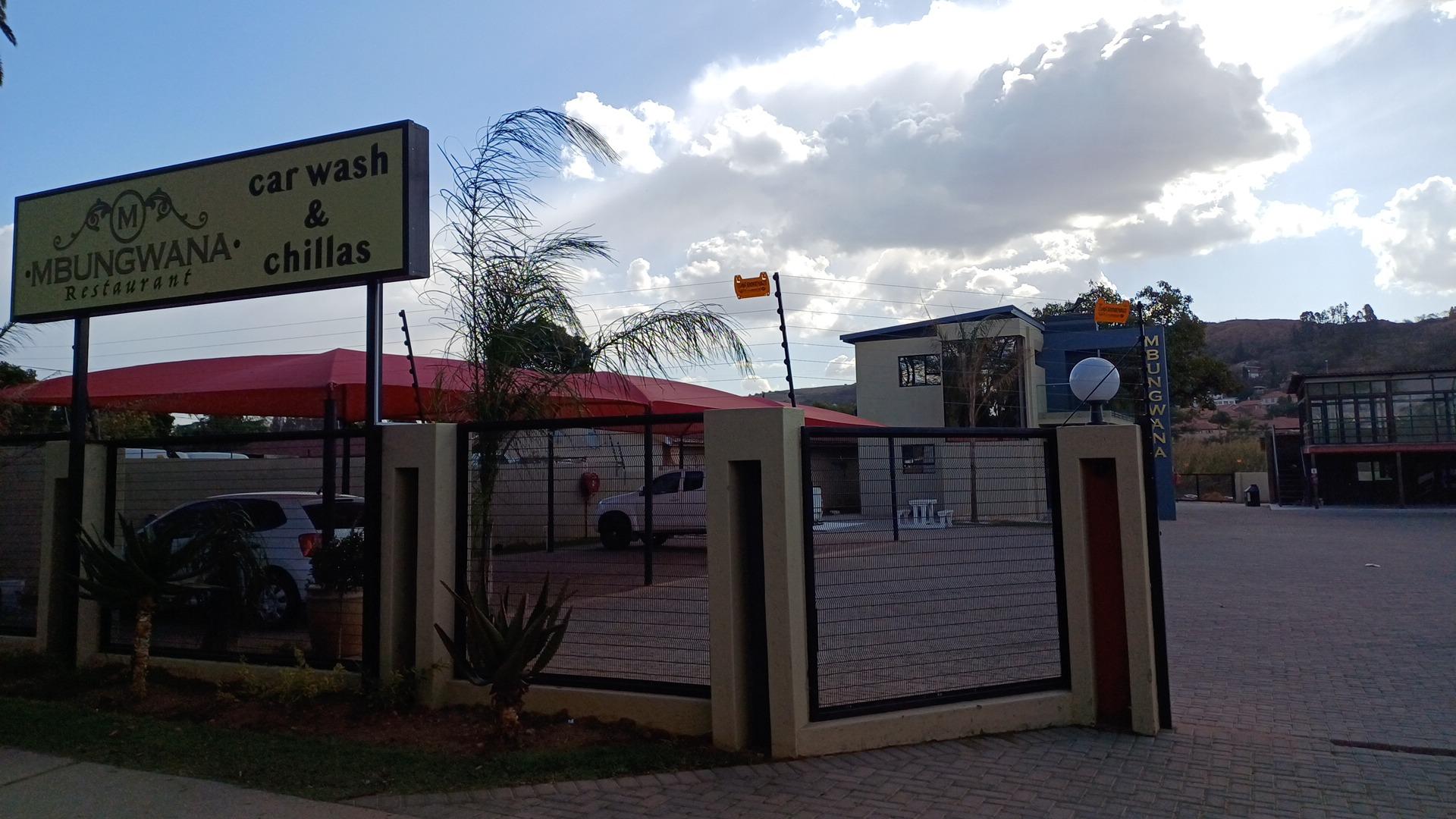 Mbungwana restaurant, car wash and chillas