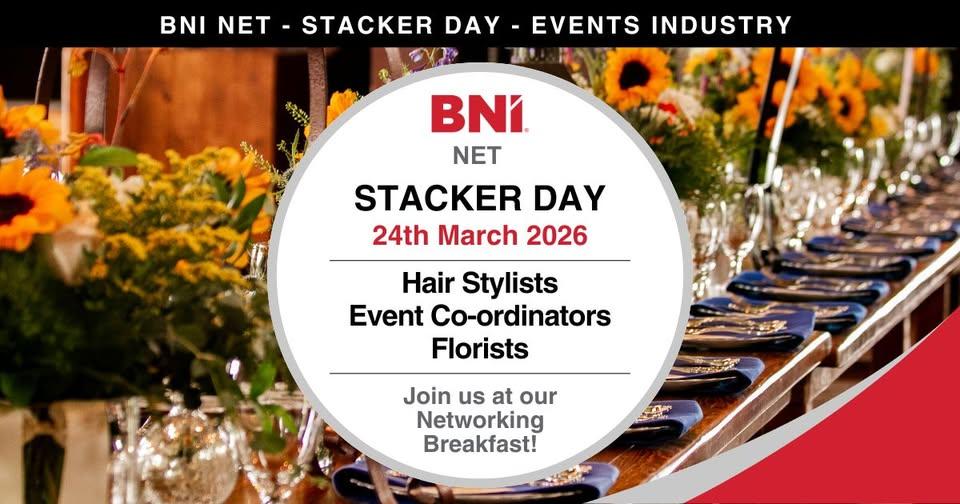 Stacker Event BNI Net - Visitor Stacker Day - Events Industry | pretoria.co.za