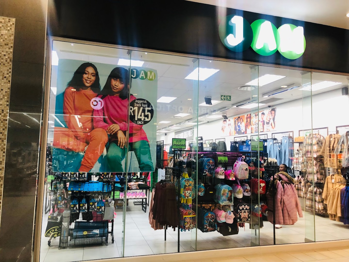 JAM Clothing - Wonderpark Shopping Centre - Pretoria