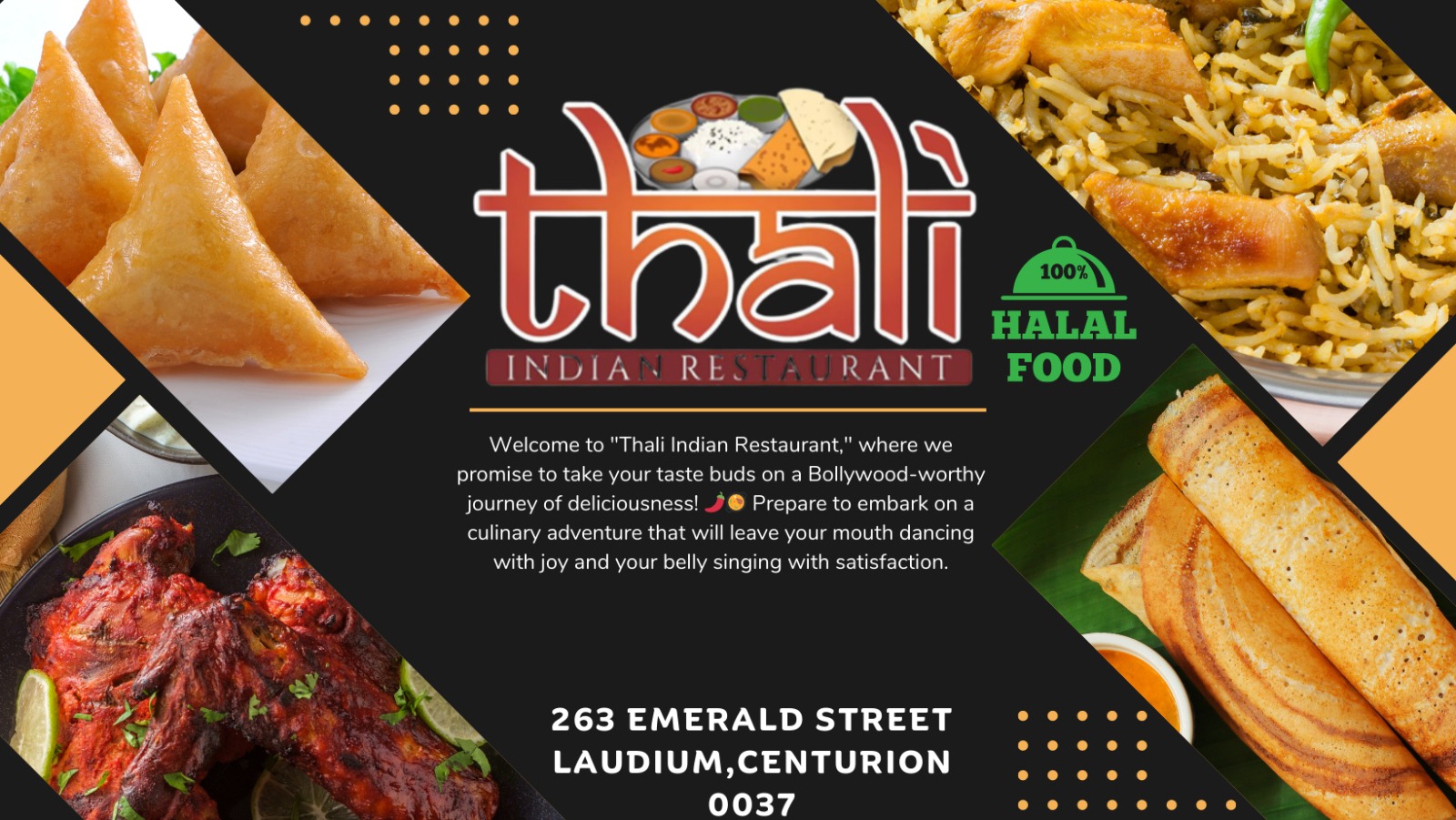 Thali Indian Restaurant, Laudium