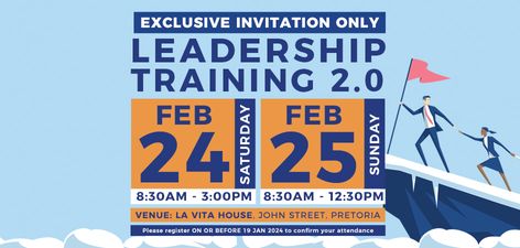 Leadership Training 2.0 Feb 2024