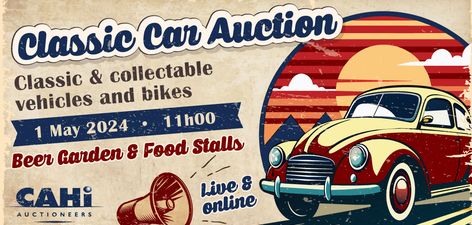 Classic car & Bike Auction by Cahi Auctioneers